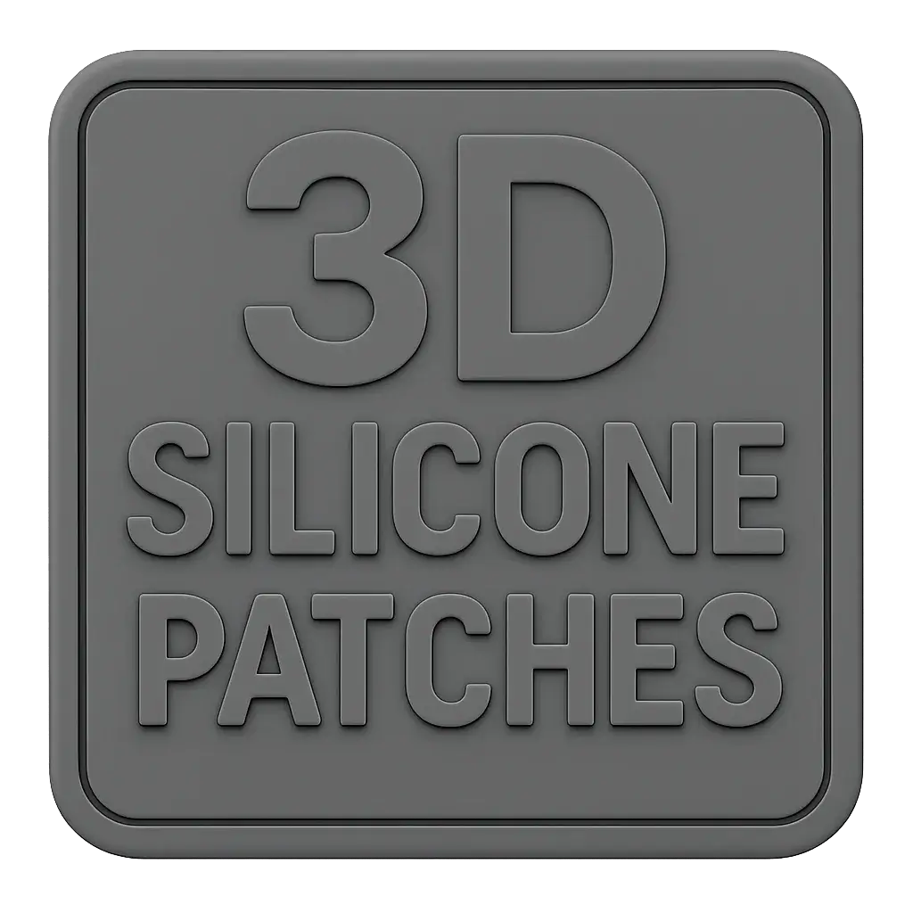 3D Silicone Patches