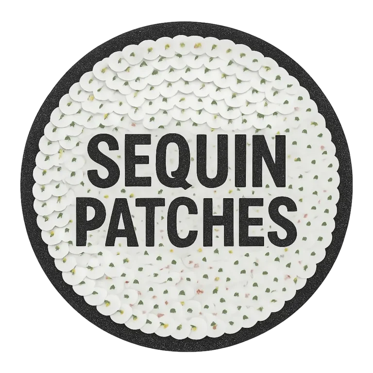Sequin patches