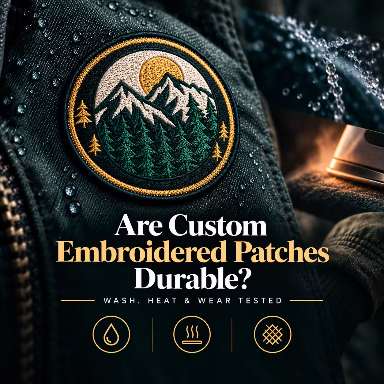Are Custom Embroidered Patches Durable? Wash, Heat & Wear Tested